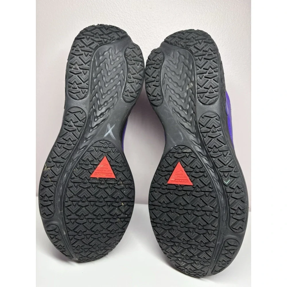 Nike React Miler 2 Shield Black Purple Weatherized Shoes Men's 6.5/Women's‎ 8